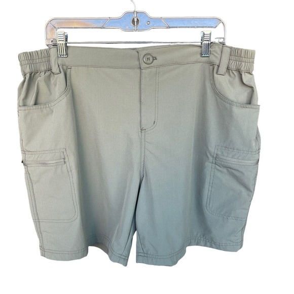 Willit Shorts Womens Plus Size 2X XXL Green Hiking Outdoor Activewear - Picture 1 of 9